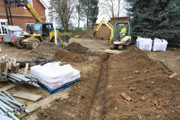 Drainage Ditch Digging in Muncie