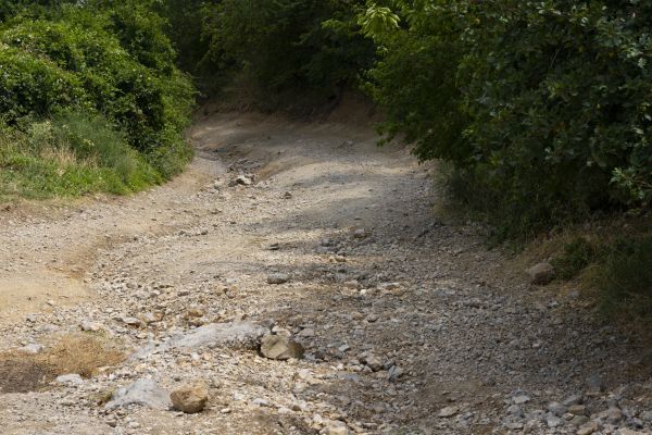 Gravel Road Pothole Repair in Muncie