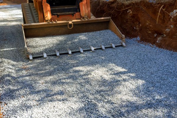 Gravel Driveway Rut Repair in Muncie