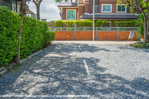 Gravel Parking Lot Repair in Muncie